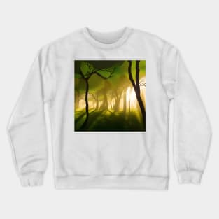 Otherwordly Woods in a Fantasy Land Crewneck Sweatshirt